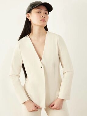 ADAY Cream Trailblazer Blazer - Size M